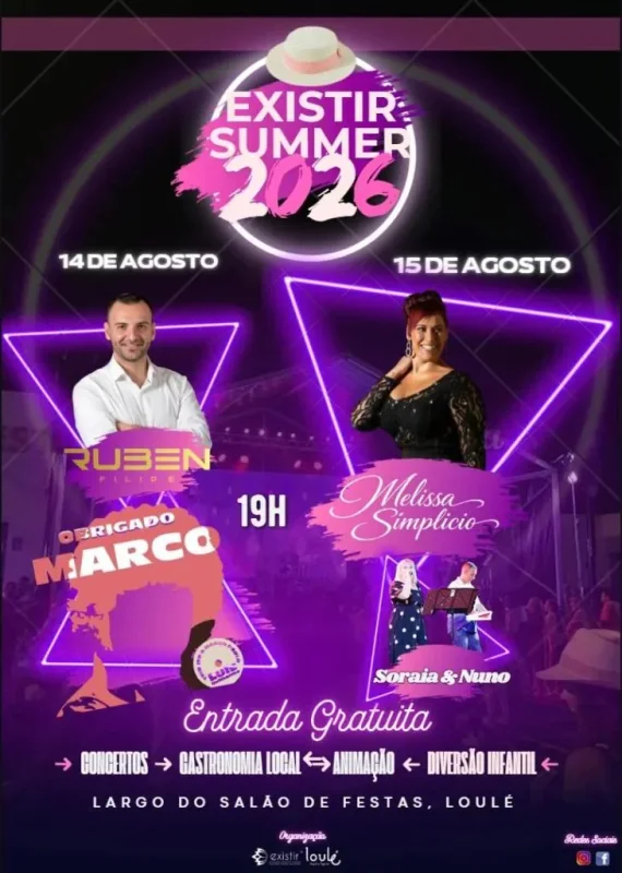 Existir Summer 2026 - Loulé