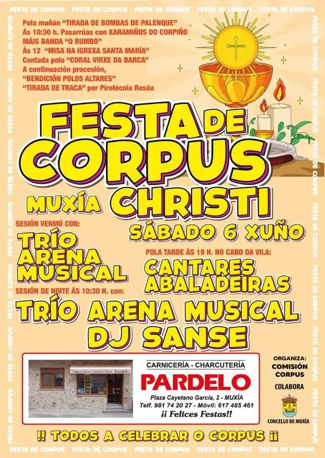 Festa de Corpus 2026 en Muxía