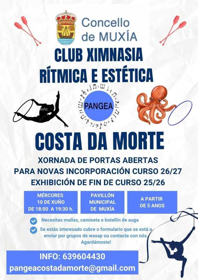 Ximnasia rítmica e estética en Muxía