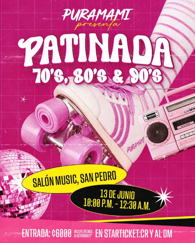 Pura Mami: Patinada 70's, 80's y 90's 