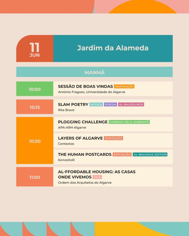 Al-Bauhaus : DREAM ACADEMY - Programa dia 11