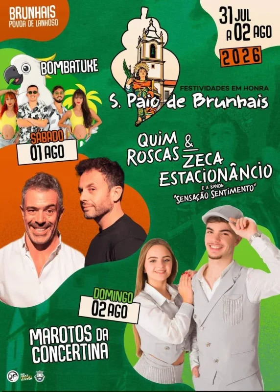 Festividades de S. Paio de Brunhais 2026