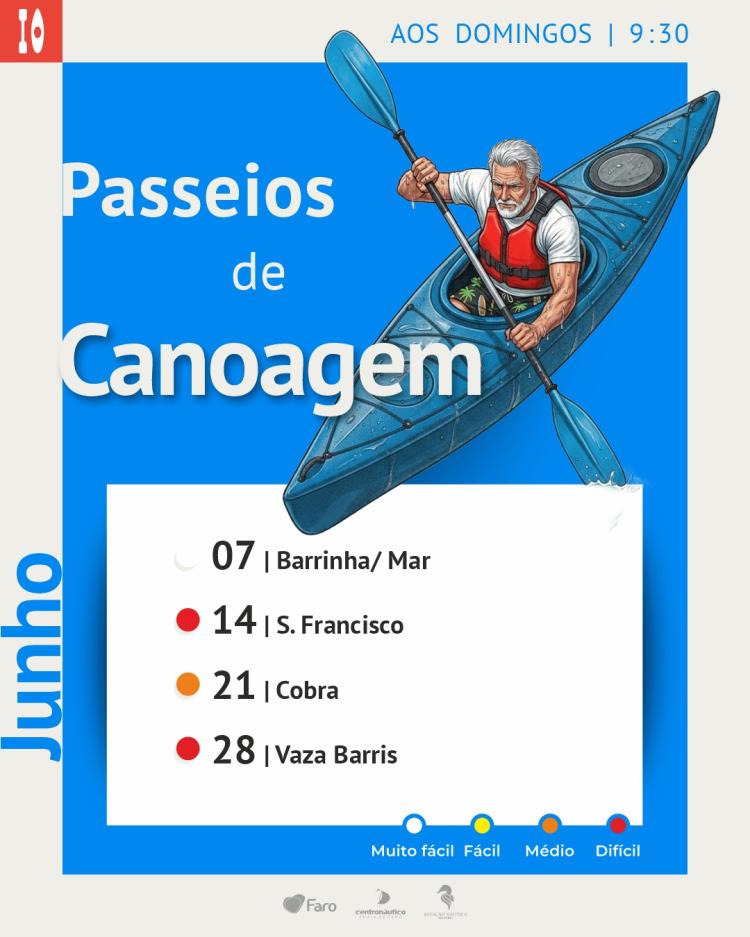 Passeios em Caiaque na Ria Formosa