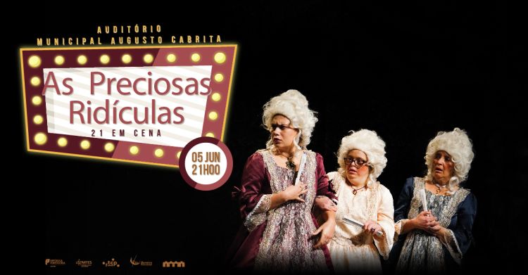 Festival Laços - As Preciosas Ridículas de  Moliére – 21 Em Cena 