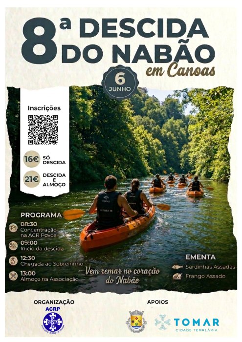 8ª Descida do Nabão em Canoas