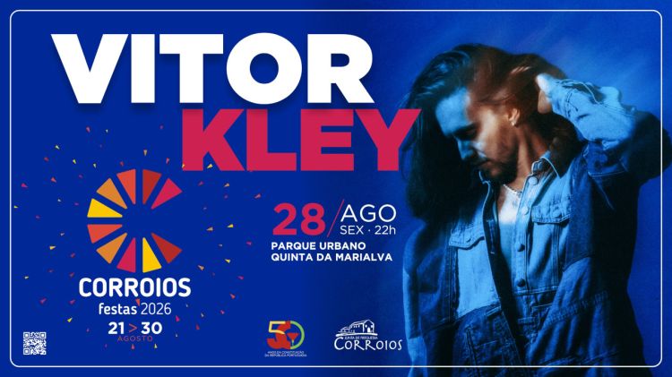 Vitor Kley nas Festas de Corroios 2026