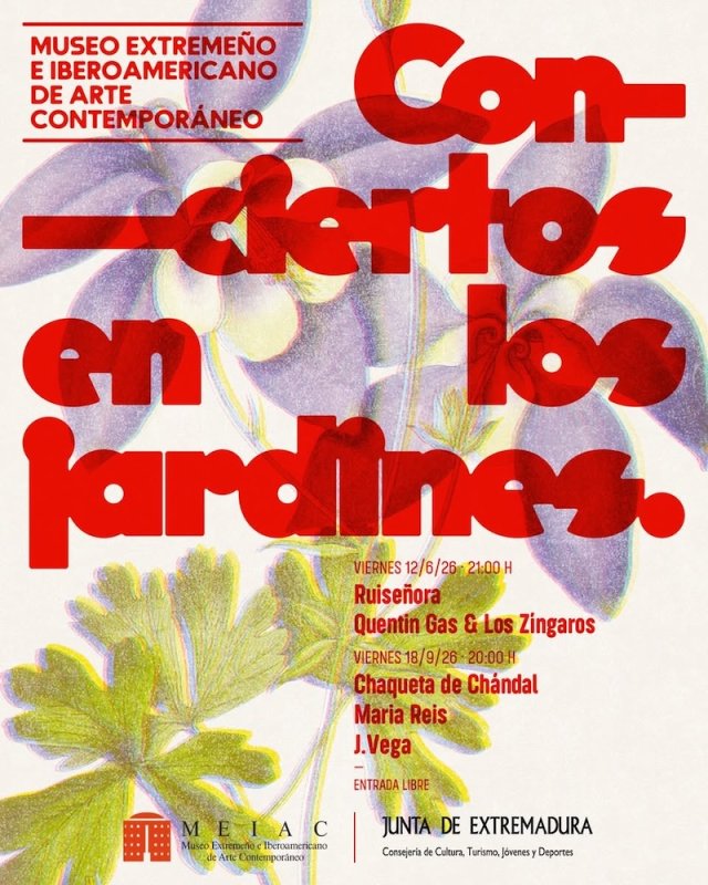 Conciertos en los Jardines 2026 | Viernes 12 de junio
