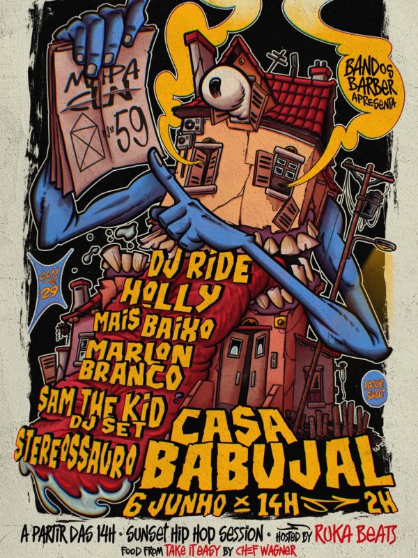 Casa Babuja no Caldas Late Night