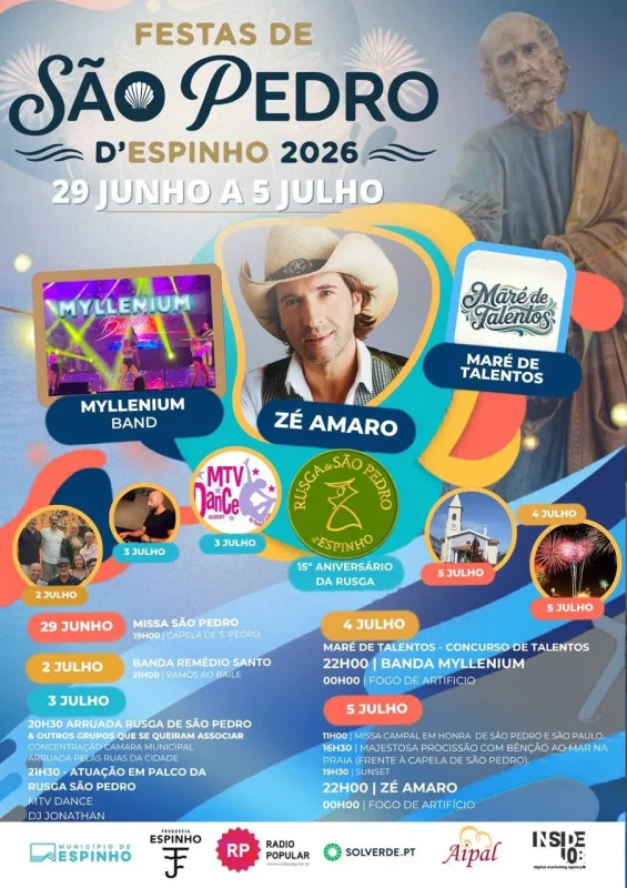 Festas de São Pedro d' Espinho 2026