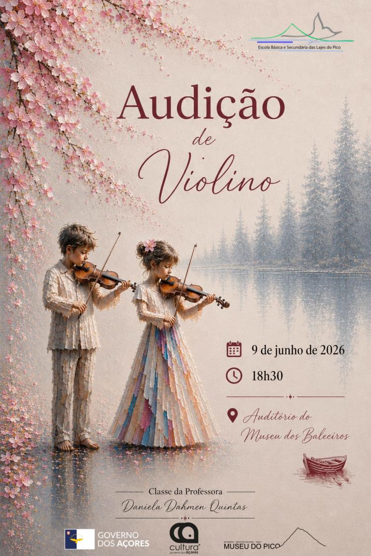 Audição de Violino no Auditório do Museu dos Baleeiros