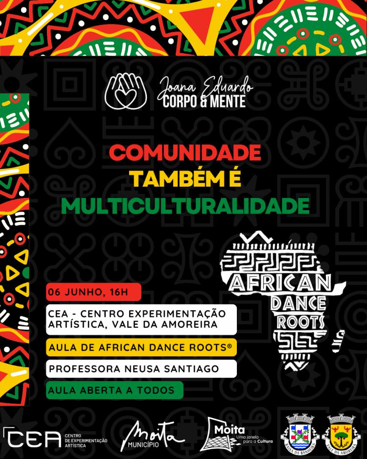 Aula aberta de African Dance Roots