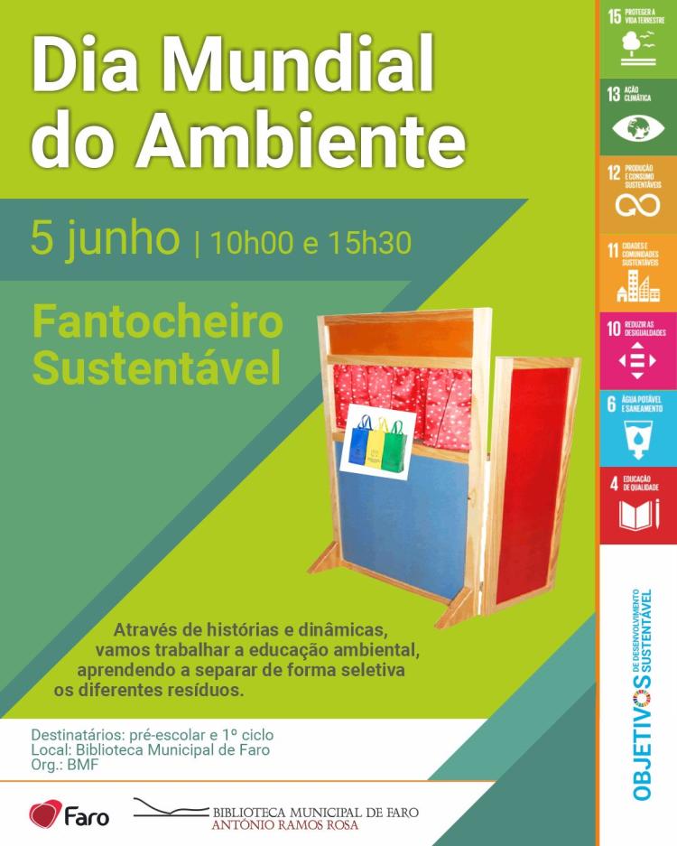 Dia Mundial do Ambiente - Fantocheiro Sustentável