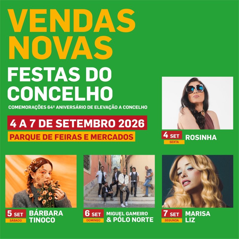 Festas do Concelho de Vendas Novas 2026