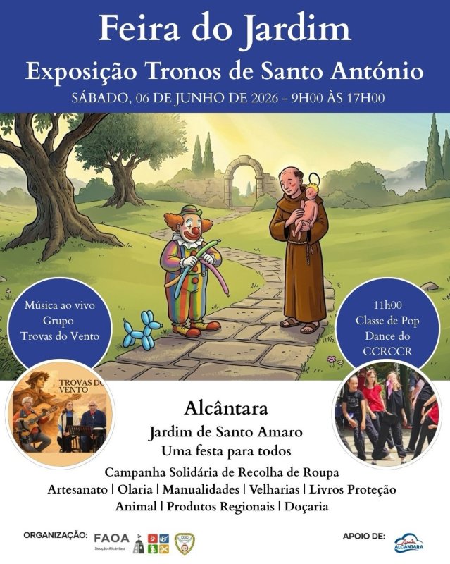 Feira do Jardim e Exposição Tronos de Santo António