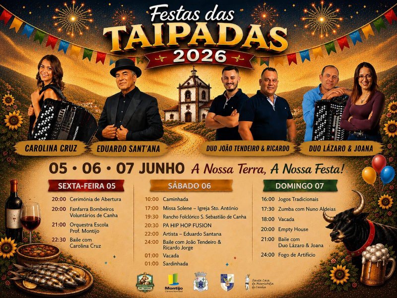 Festas das Taipadas 2026