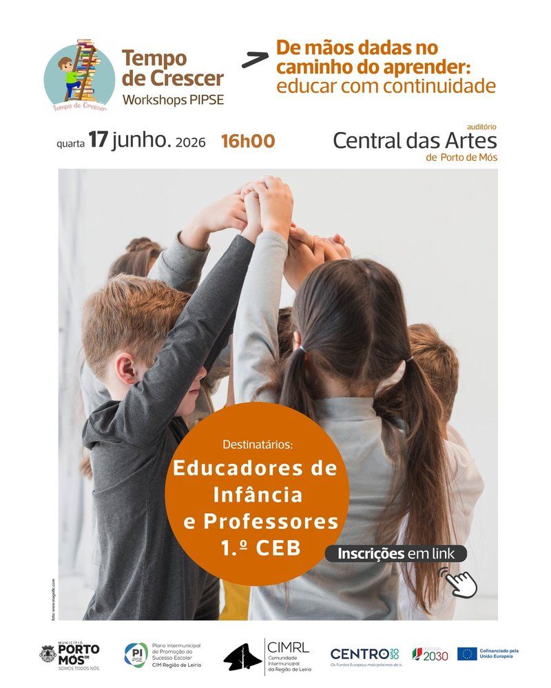 Workshop 'De mãos dadas no caminho: educar com continuidade'