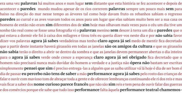 Palavras sem Paredes