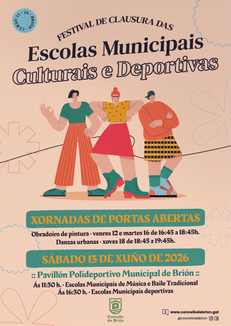 FESTIVAL DE CLAUSURA DAS ESCOLAS MUNICIPAIS CULTURAIS E DEPORTIVAS
