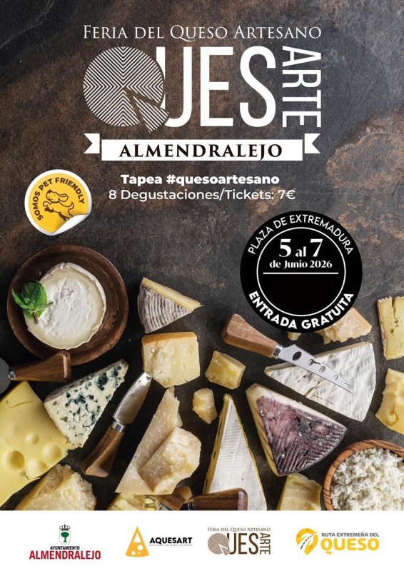 QUESARTE 2026 | Feria del Queso Artesano (Almendralejo)
