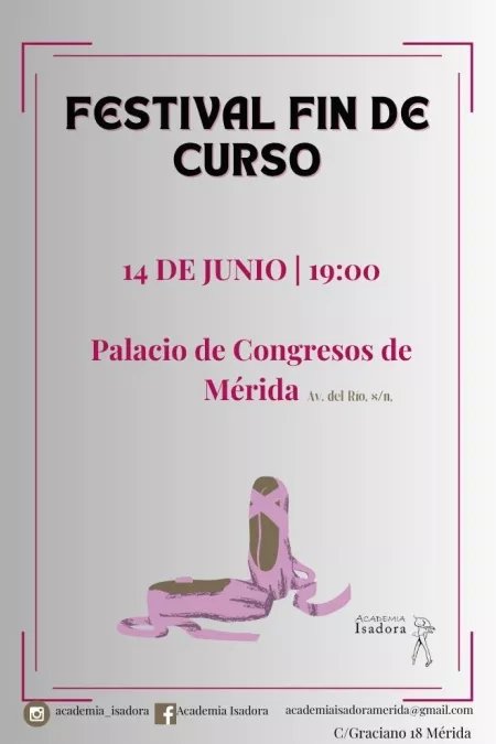 FESTIVAL FIN DE CURSO ACADEMIA ISADORA