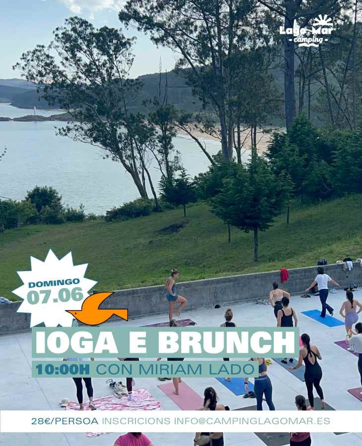 Ioga e Brunch no Camping Lago-Mar
