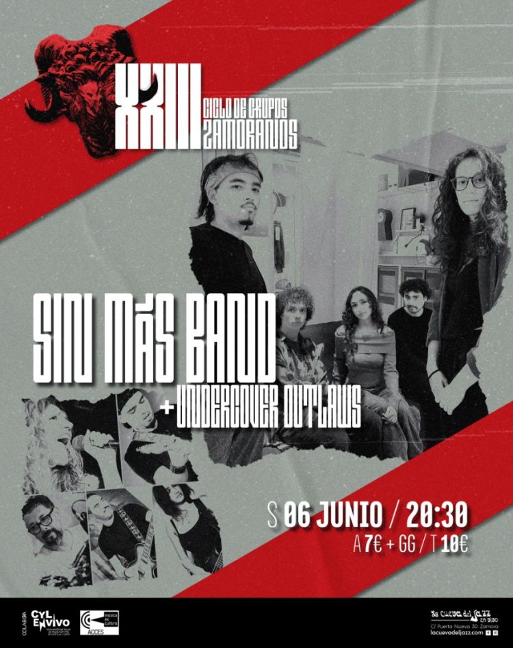 Concierto: Sin Más Band y Undercover
