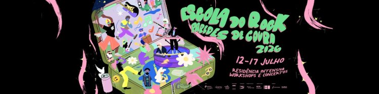 Escola do Rock Paredes de Coura ✦ Residência intensiva 2026