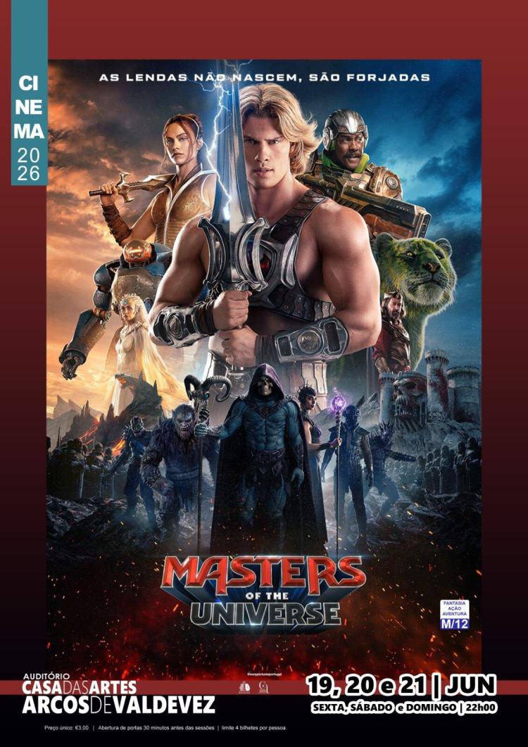 Exibição do filme 'Masters of the Universe'