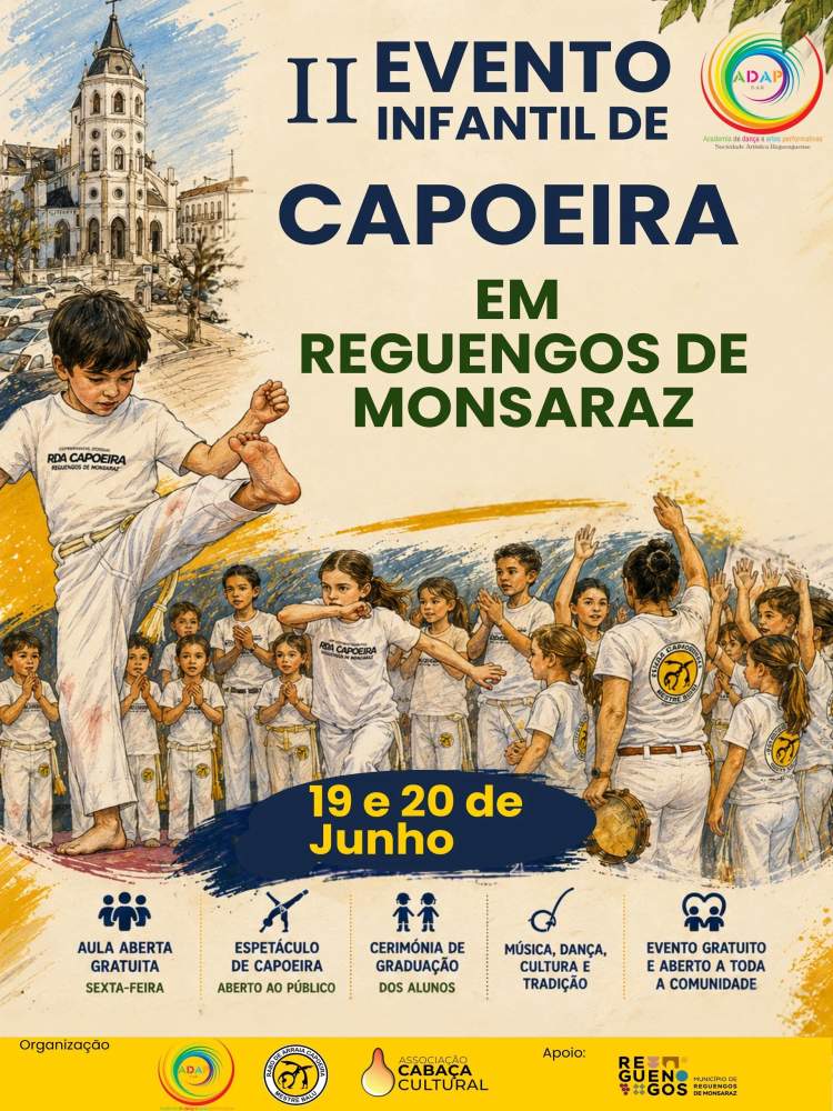 II Evento Infantil de Capoeira em Reguengos de Monsaraz