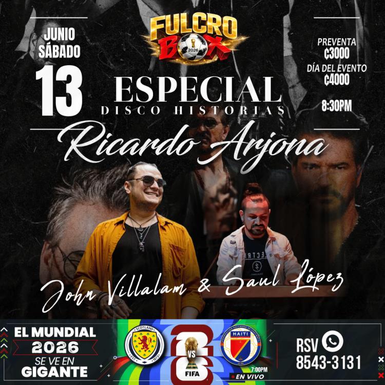 Especial Ricardo Arjona - HISTORIAS - 
