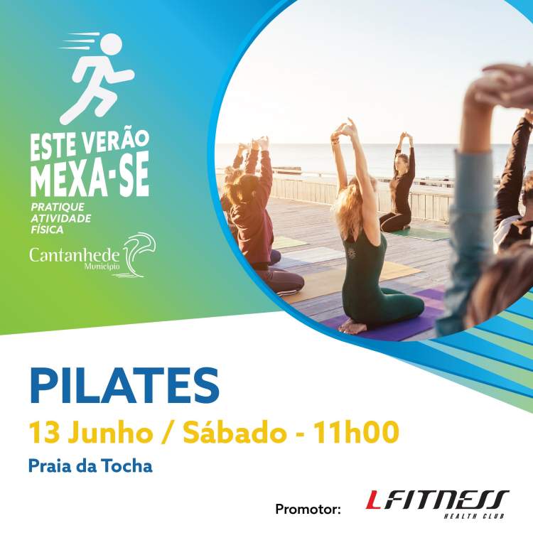 Este Verão Mexa-se! Na Praia da Tocha - Pilates com LFitness