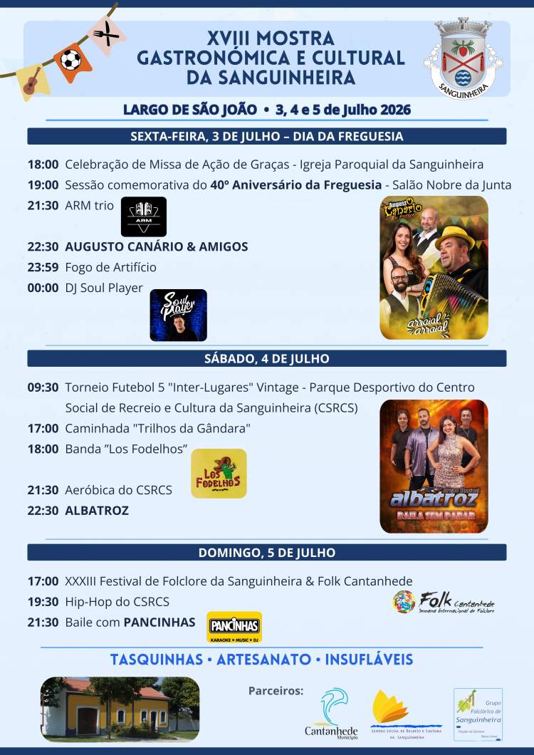 XVIII Mostra Gastronómica e Cultural da Sanguinheira