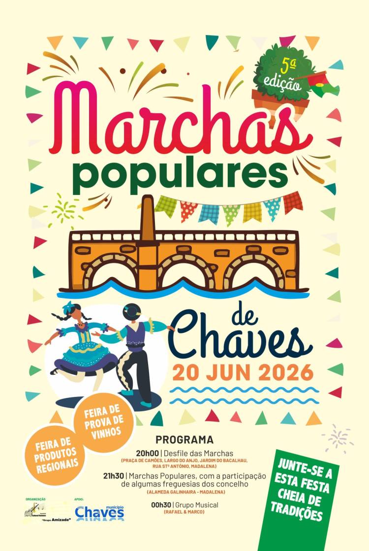MARCHAS POPULARES DE CHAVES 2026