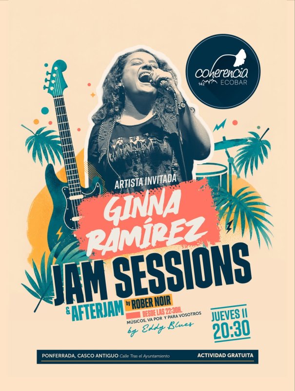 Jam Sessions - Artista invitada: Ginna Ramírez