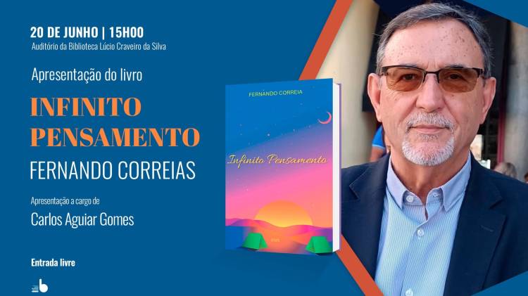   Apresentação do livro Infinito Pensamento, de Fernando Correia