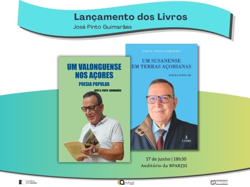 Lançamento dos livros 'Um Valonguense nos Açores' e 'Um Susanense em Terras Açorianas'