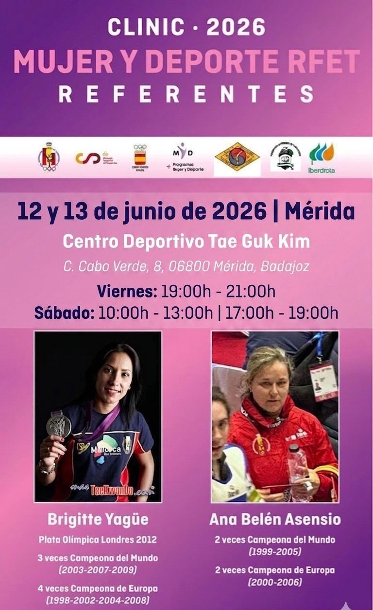 Clinic ‘Mujer y Deporte RFET 2026 – Referentes’