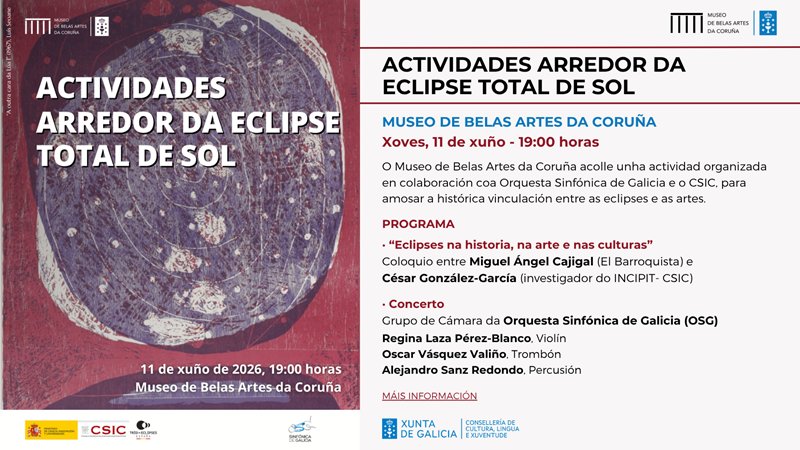 ACTIVIDADES ARREDOR DA ECLIPSE TOTAL DE SOL