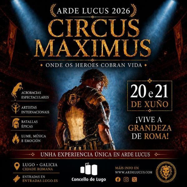 Gran Circus Maximus - Revive o esplendor do Imperio Romano