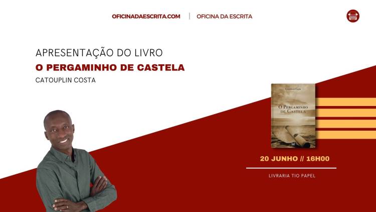 Apresentação do Livro O Pergaminho de Castela, de Catouplin Costa