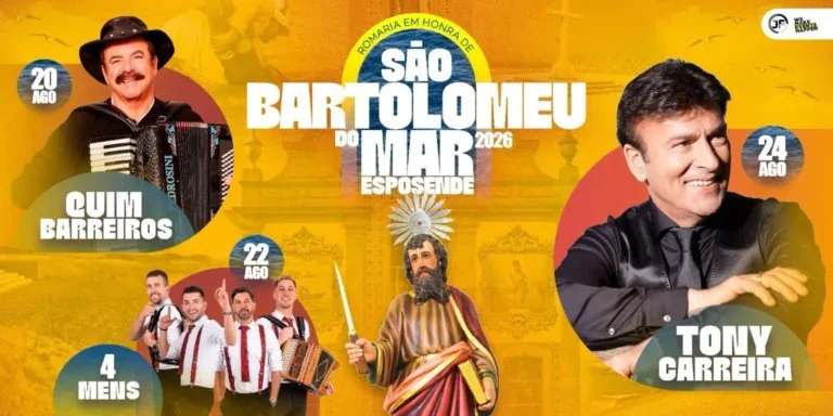 Romaria de São Bartolomeu do Mar 2026