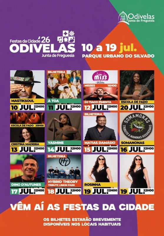 Festas da Cidade de Odivelas 2026