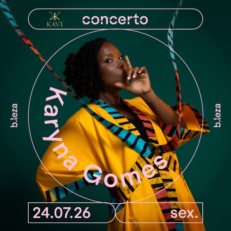Karyna Gomes | Kantigas di Liberdadi  24/07  B.LEZA