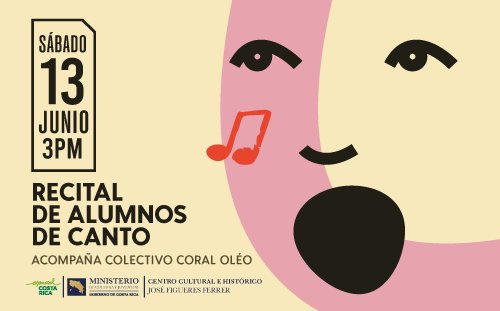Recital de Canto: Estudiantes del Taller Cultural del CCHJFF