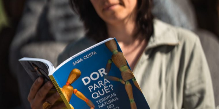 Apresentação do livro 'Dor para quê?: Terapias naturais no alívio da dor' de Sara Costa