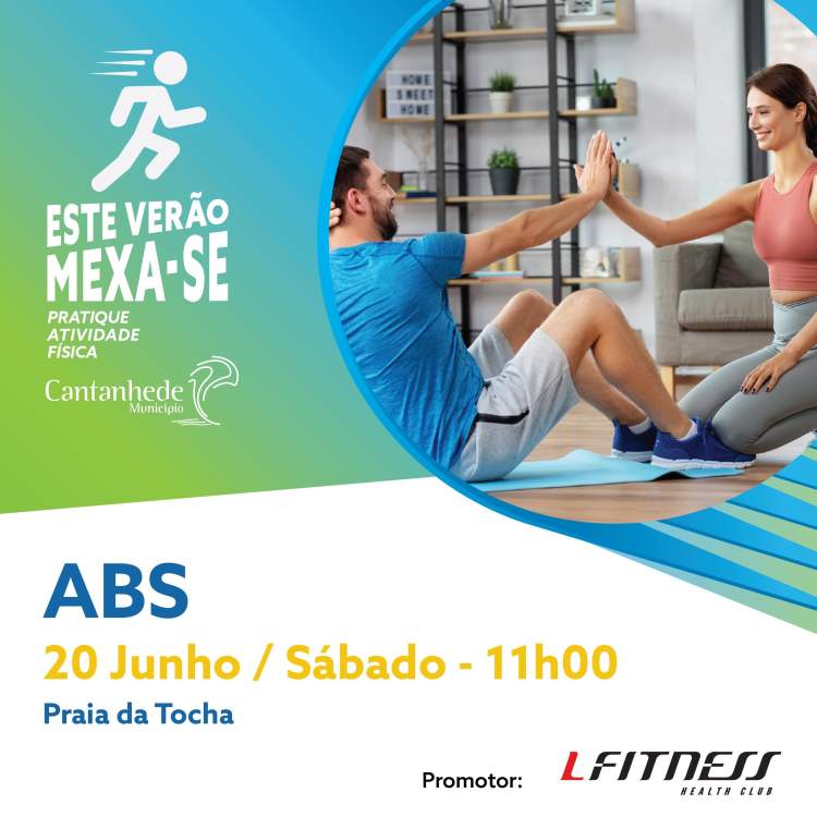 Este Verão Mexa-se! Na Praia da Tocha - ABS com LFitness