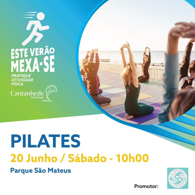 Este Verão Mexa-se! Em Cantanhede - PILATES com a Wings