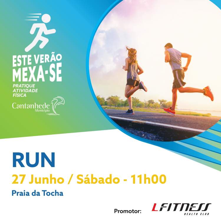 Este Verão Mexa-se! Na Praia da Tocha - RUN com LFitness