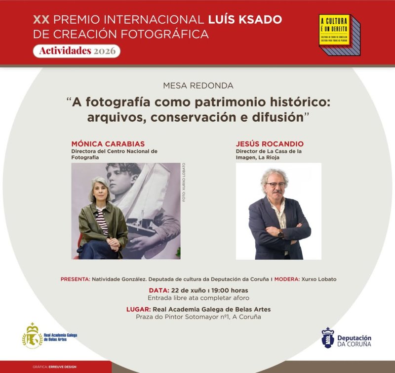 Mesa Redonda: 'A Fotografía como Patrimonio Histórico: Arquivos, conservación e difusión'