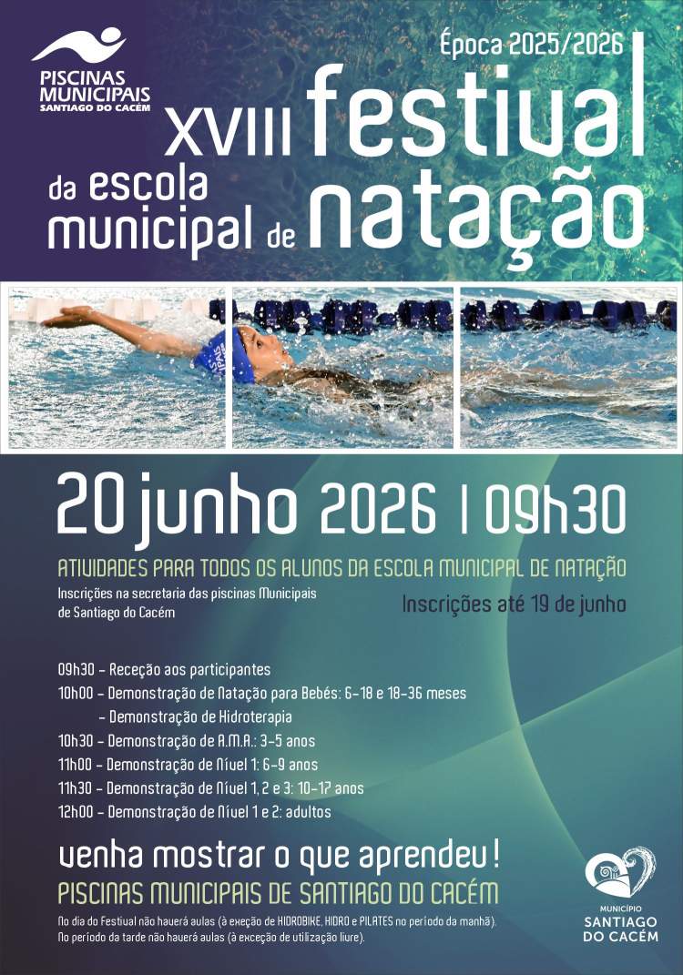 XVIII Festival da Escola Municipal de Natação